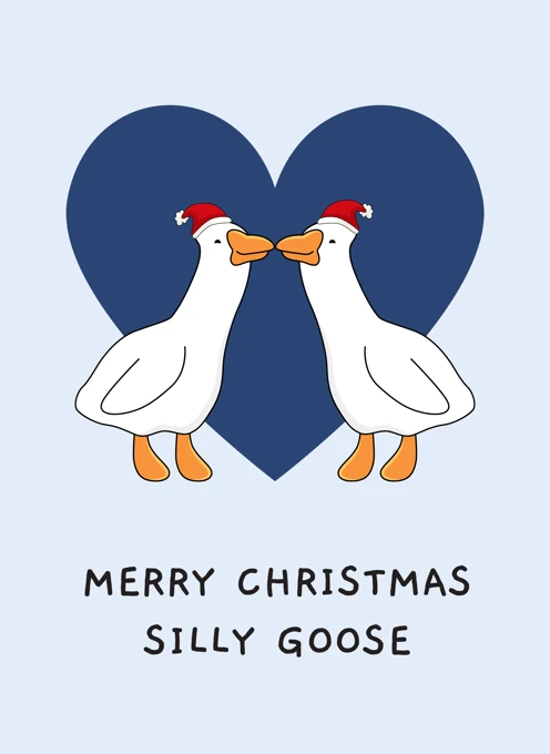 Merry Christmas Silly Goose