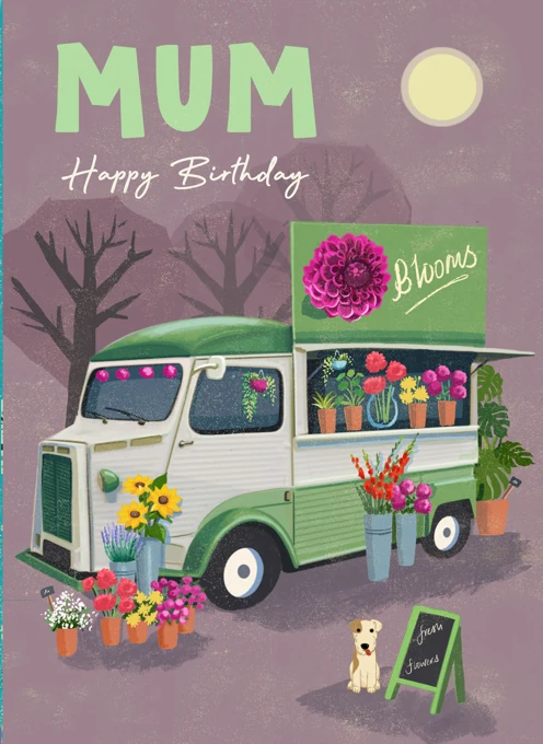 Mum Happy Birthday Blooms