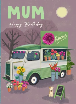 Mum Happy Birthday Blooms