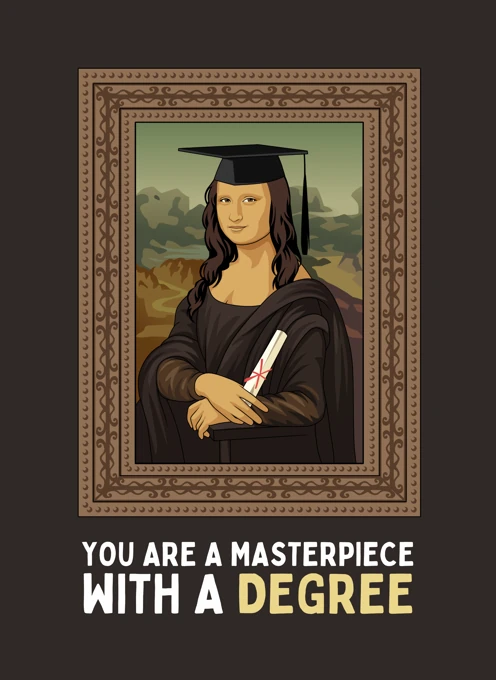 A Masterpiece with a Degree - Mona Lisa