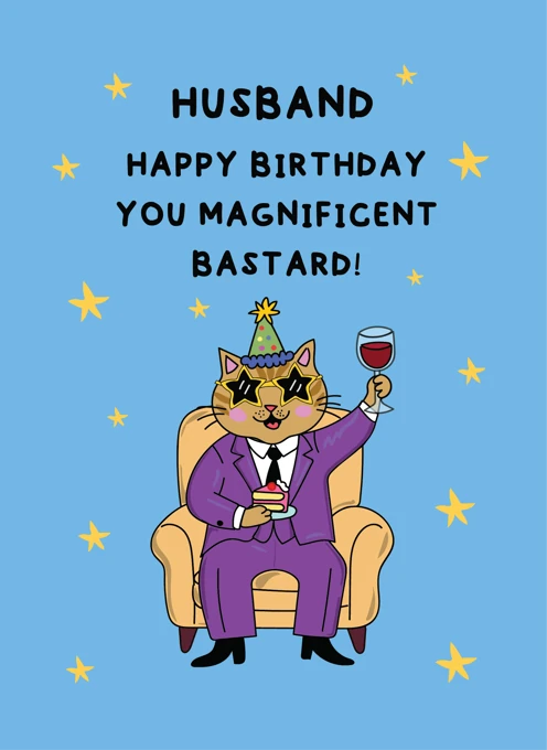 Husband Birthday Cheers