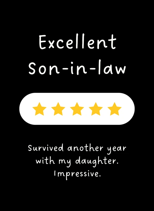 Excellent Son-in-law