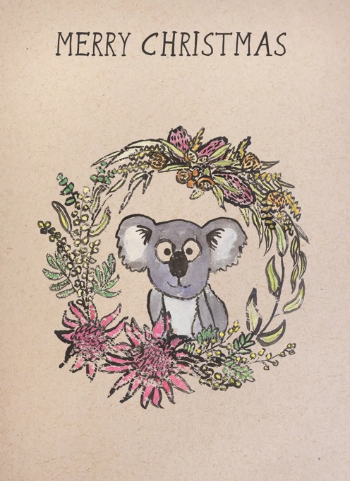 Koala Wreath