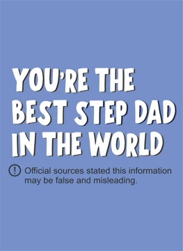 Best Step Dad in the World