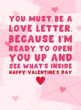 You Must Be a Love Letter