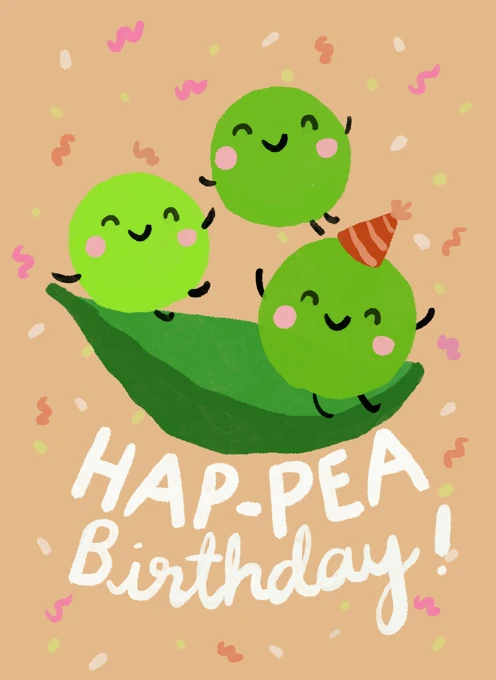 Hap-pea Birthday
