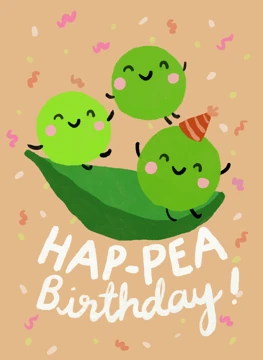 Hap-pea Birthday