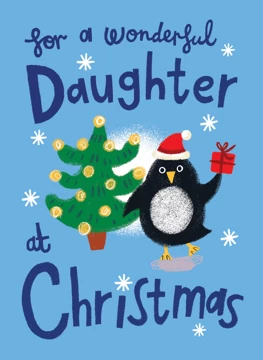 Christmas-Cute penguin - Daughter
