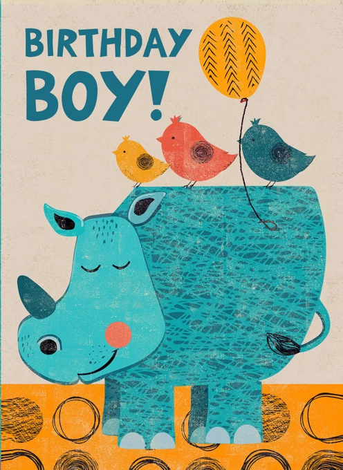 Birthday Boy Rhino