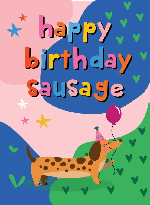 Happy Birthday Sausage
