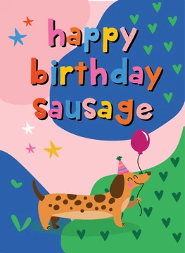 Happy Birthday Sausage