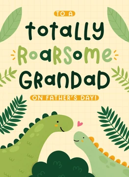Totally Roarsome Grandad