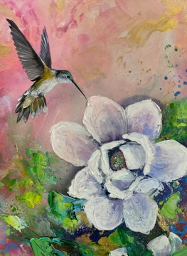 Beautiful hummingbird