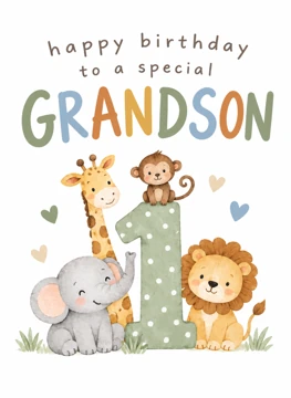 Happy Birthday to a Special Grandson