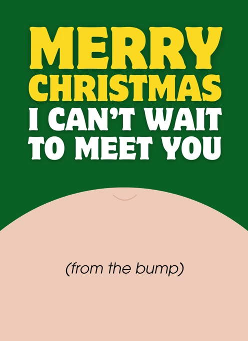 Merry Christmas | Can't Wait to Meet You - From The Bump