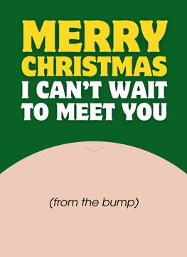 Merry Christmas | Can't Wait to Meet You - From The Bump
