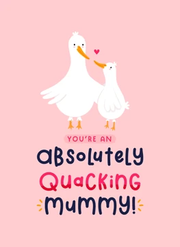 Absolutely Quacking Mummy