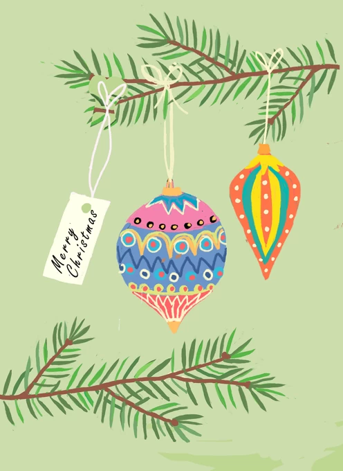Merry Christmas Baubles