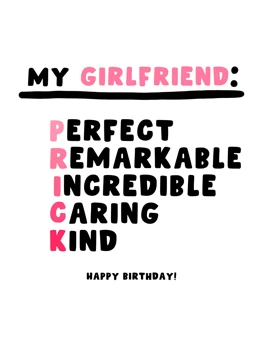 My Girlfriend - PRICK