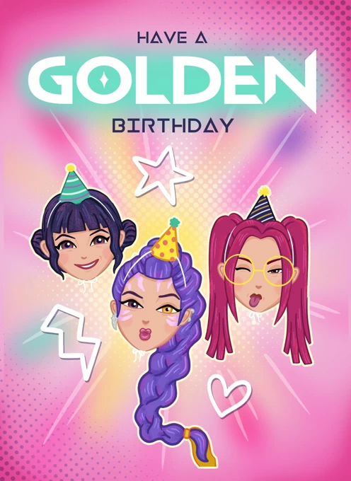 KPop Demon Hunter Golden Birthday