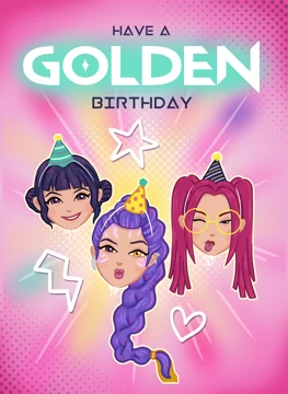 KPop Demon Hunter Golden Birthday