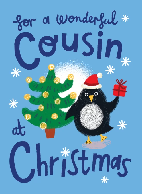 Christmas-Cute penguin - Cousin