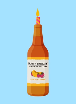 Premium Birthday Cider