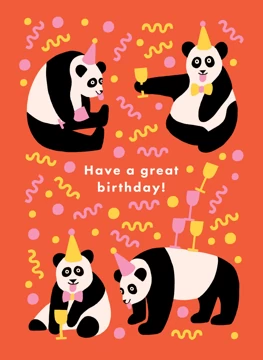 Birthday Pandas