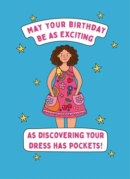 Discovering Your Dress Has Pockets