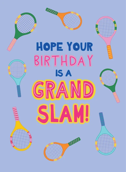Hope Your Birthday Is a Grand Slam