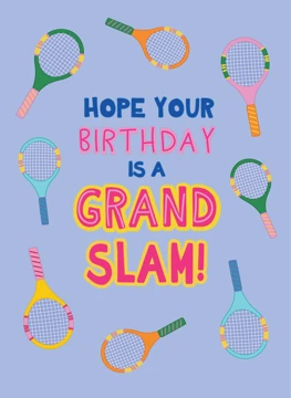Hope Your Birthday Is a Grand Slam