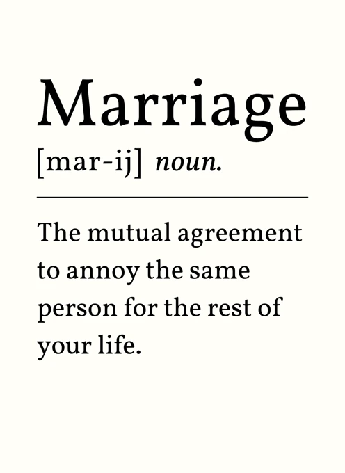 Marriage: The Mutual Agreement
