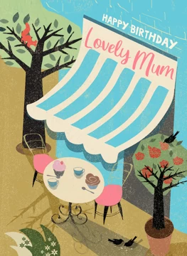 Cafe Birthday Mum