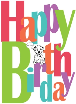 Birthday Dog