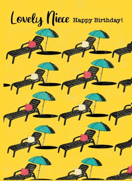 Lovely Niece - Happy Birthday!