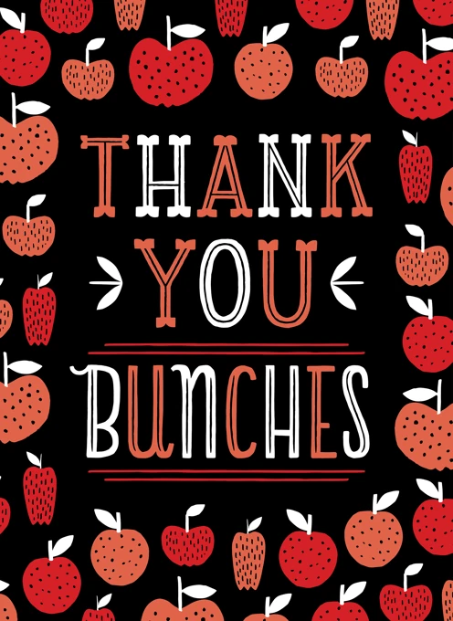 Thank You Bunches