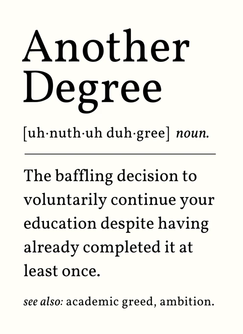 Another Degree Noun