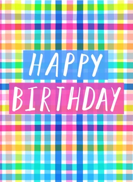 Happy Birthday Color Splash