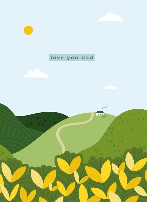 Love You Dad - Father's Day or Appreciation Card