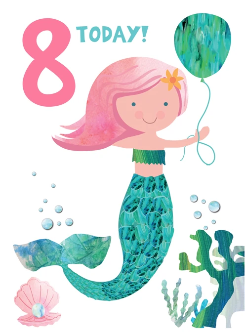 8 Today! Mermaid