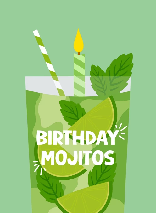 Birthday Mojitos