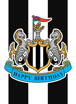 Happy Birthday Newcastle United Crest