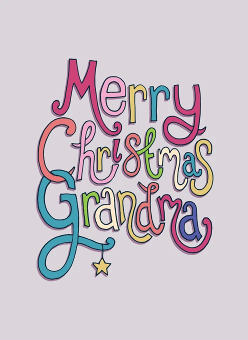 Merry Christmas Grandma