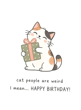 Cat People Are Weird