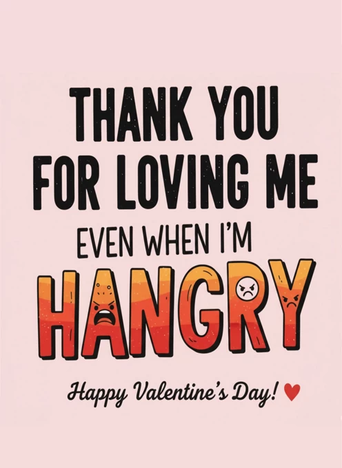 Thank You For Loving Me - Hangry
