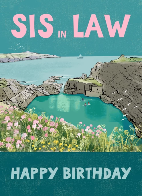 Sis in Law Birthday Coastal View