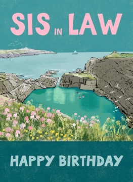 Sis in Law Birthday Coastal View