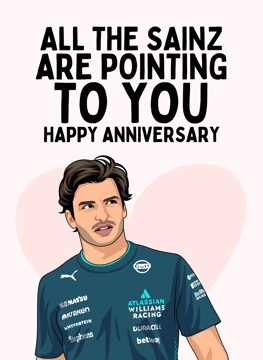 All the Sainz Are Pointing to You - Anniversary