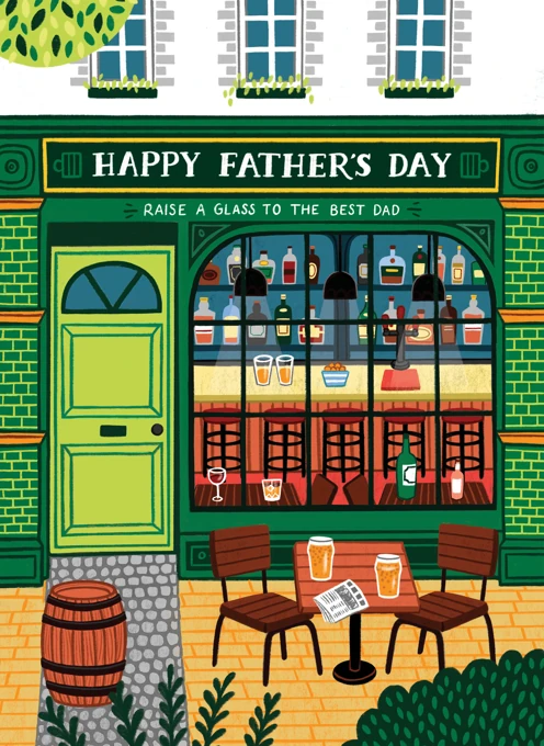 Raise a Glass to The Best Dad