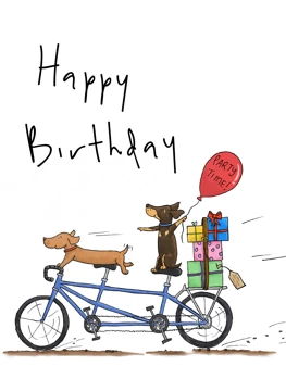 Party Time Sausage Dogs!